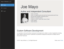 Tablet Screenshot of mayosoftware.com